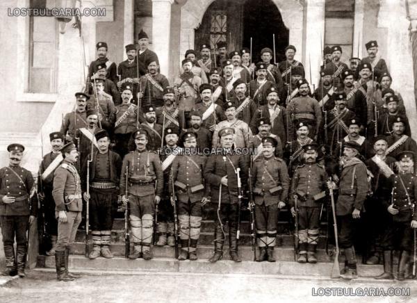  и войници от 7 ма рилска пехотна дивизия, Разлог 1912г.