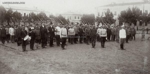  подготовка и организация на доброволците след обявяването на Балканската война, София 1912 г. 02