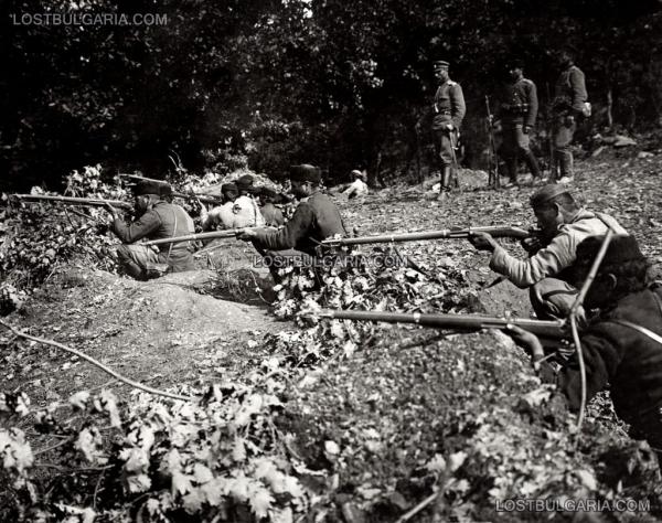  стрелба на новобранците в Балканската война, 1912 г.