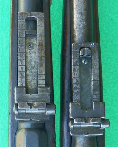  и немецкая винтовки в сравнении. Турецкий Маузер М1887 чуть короче и легче немецкого Маузера М1871 84 (03)