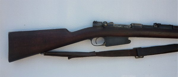 7,65 мм турецкая винтовка системы Маузера обр. 1890 года 12