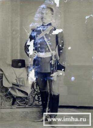 Officer of artillery cir. 1908