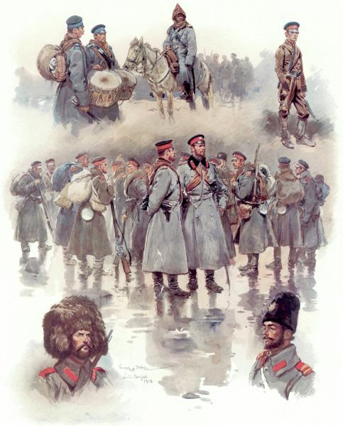 Bulgarian soldiers of the Balkan Wars