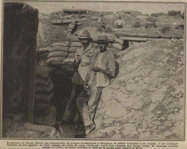 Bryan Mahon at Salonica 1916