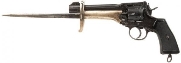  Webley Mk VI. Pritchard Greener Bayonet 02