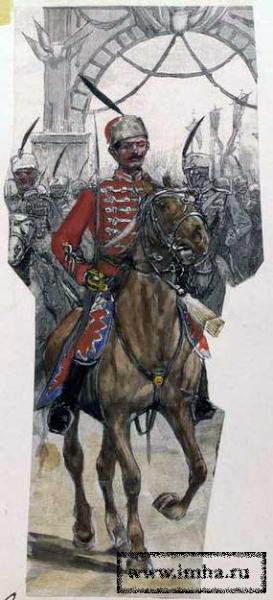 Life guard cavalry squadron 1896