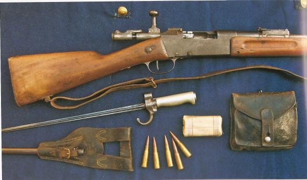  пехотная винтовка Лебеля обр. 1886 93 года (Fusil Mle 1886 Modifié 93) 07