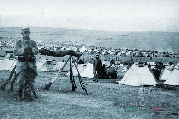French soldier of the AO at Camp Zeitenlik, October 1915