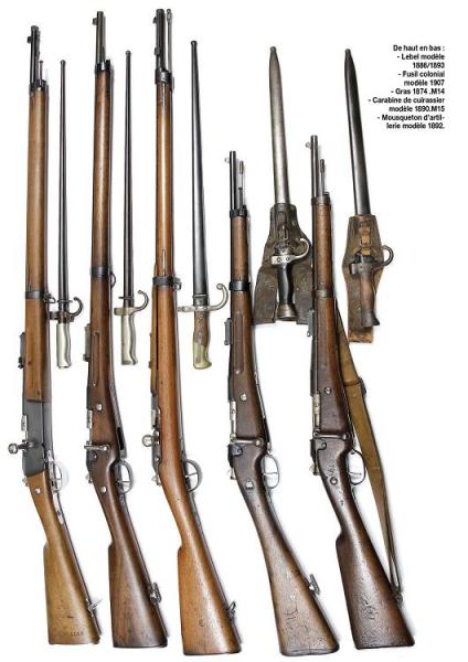  винтовки и карабины периода ПМВ 01