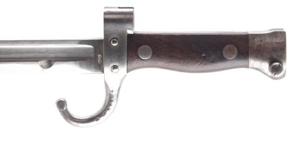  французский обр. 1892 года Тип II с деревянными щёчками на рукояти 09