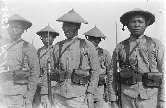  солдаты аннамиты на Салоникском фронте, Греция, 1916 год 03