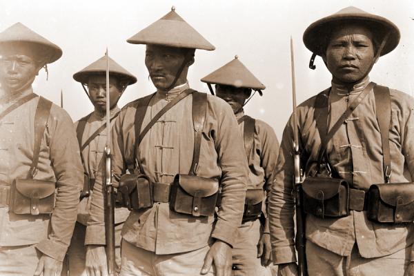  солдаты аннамиты на Салоникском фронте, Греция, 1916 год 01