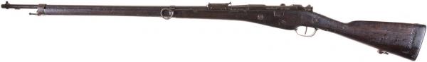  Бертье обр. 1907 года (Le fusil Mle 1907 de tirailleur sénégalais) с нестандартной рукоятью взведения затаора 02