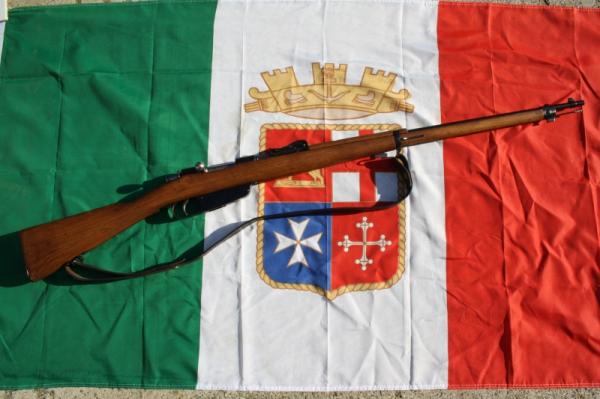 6,5 мм итальянская пехотная винтовка Каркано обр. 1891 года 02
