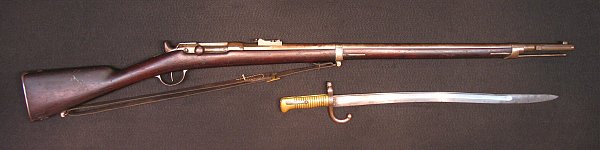 Greek Mle 1866 Chassepot w Mle 1866 Bayonet