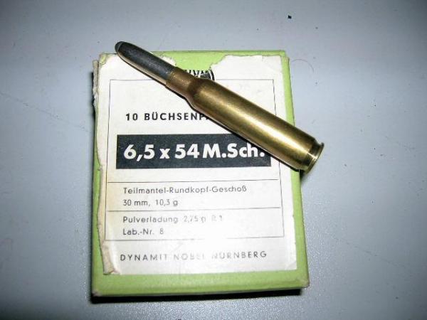  6.5×54mm Mannlicher–Schönauer 02