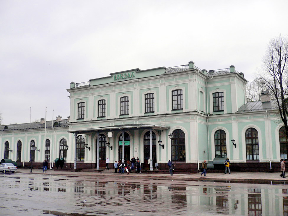 Фото вокзала в пскове