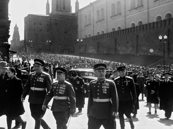 Москва. Красная площадь 24 июня 1945 года. Анатолий Гаранин