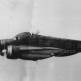 Итальянский бомбардировщик SM.79 «Sparviero» 193-й эскадрильи в полете на городом Шакка Фото