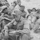Группа итальянцев, взятых в плен французскими войсками в Тунисе Фото