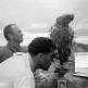 Комкор Я. Смушкевич и полковник И. Лакеев на командном пункте в районе реки Халхин-Гол Фото